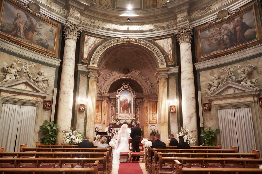 Nita and Tommy Wedding in Rome