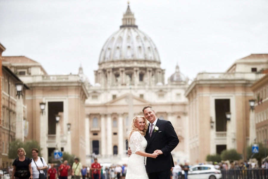 Nita and Tommy Wedding in Rome
