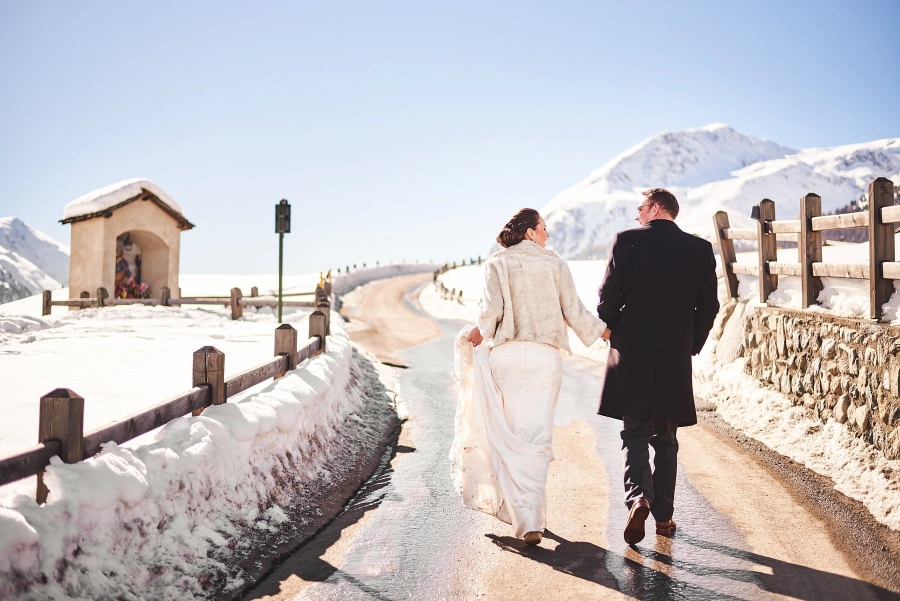 Agata and Richard Wedding in Livigno