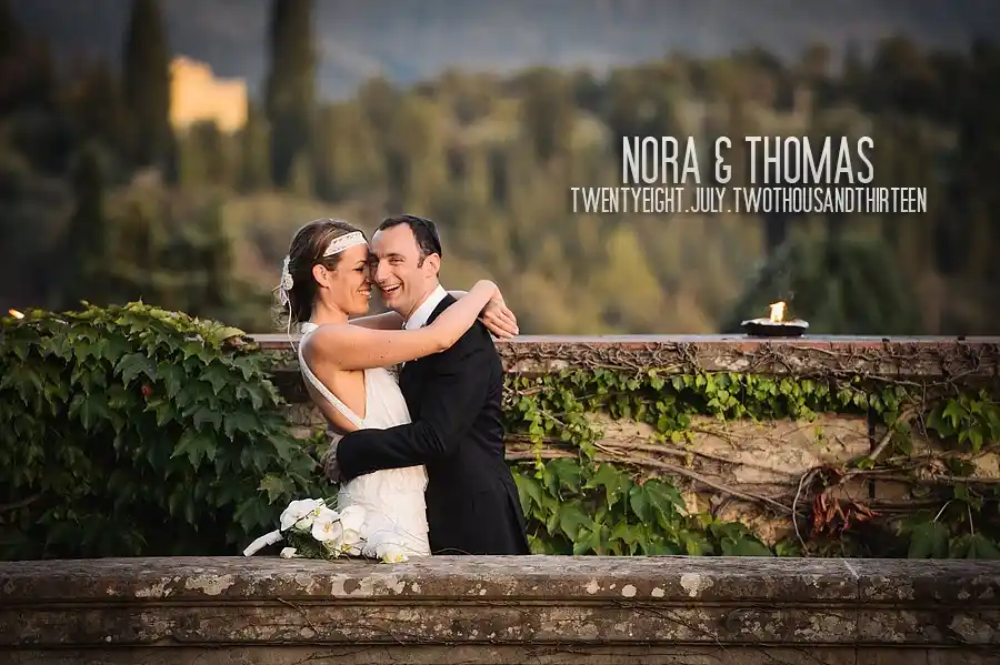 Nora & Thomas Wedding in Castello di Vincigliata