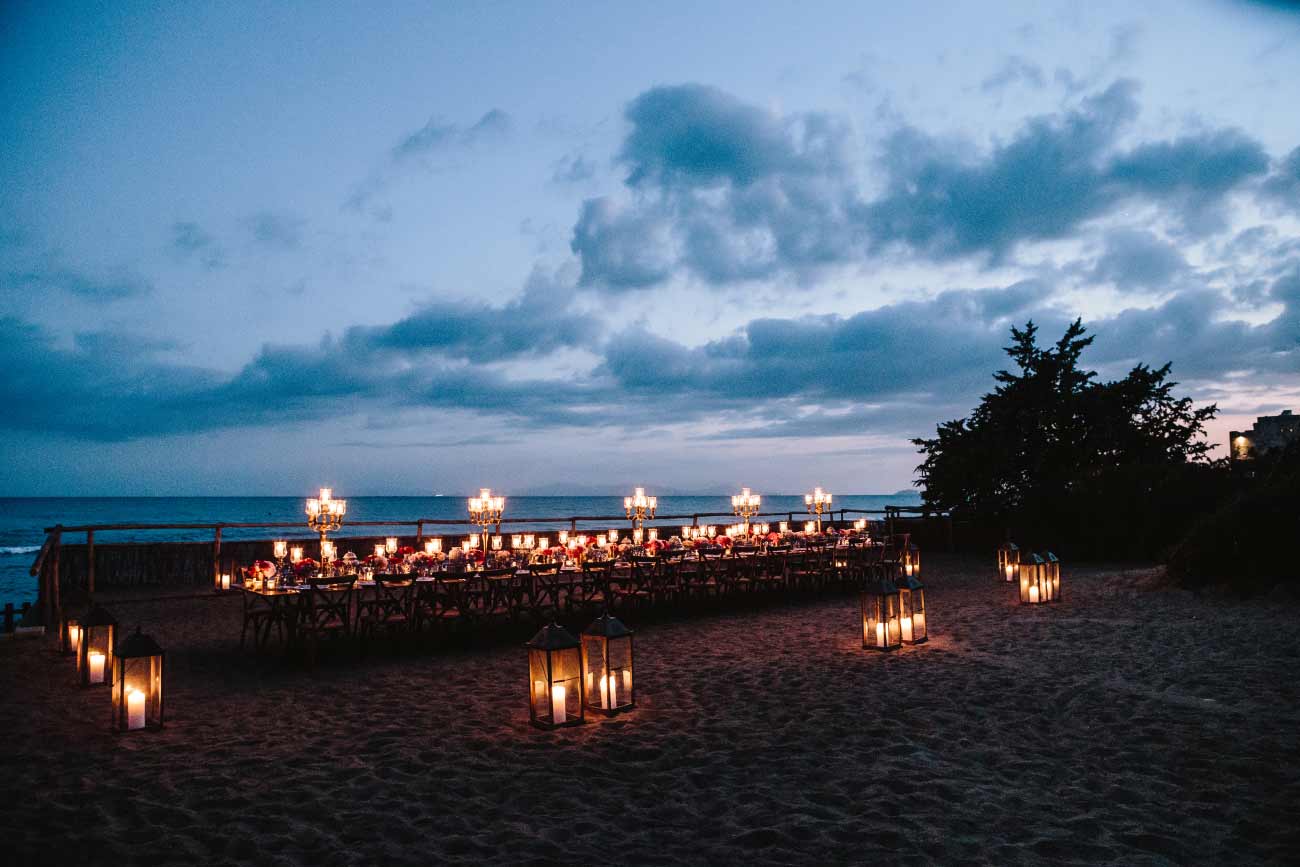 sea view wedding