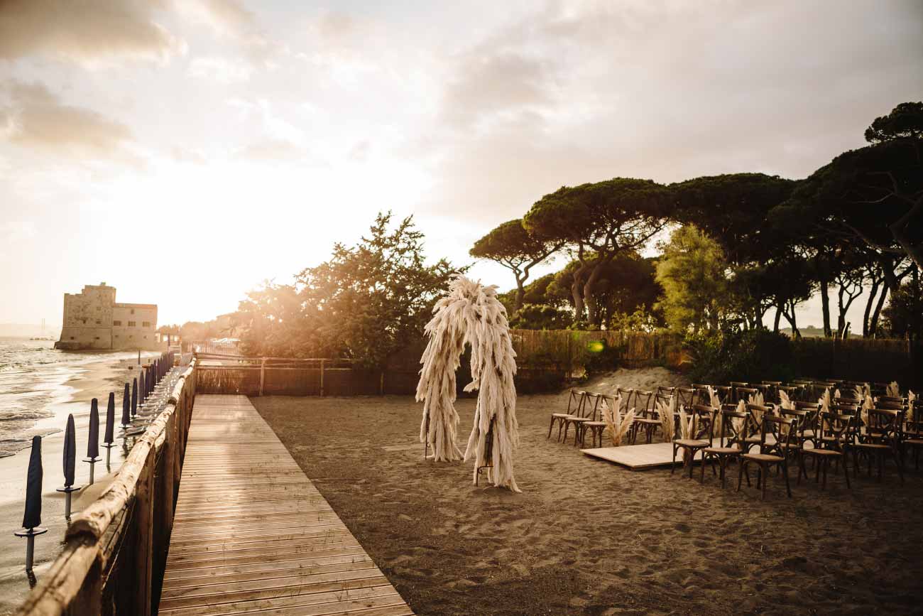sea view wedding
