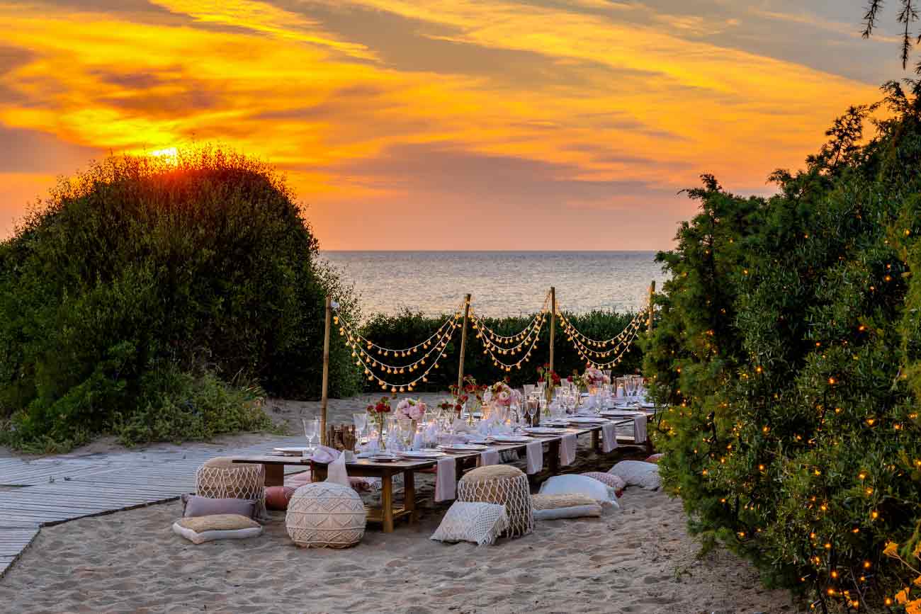 sea view wedding