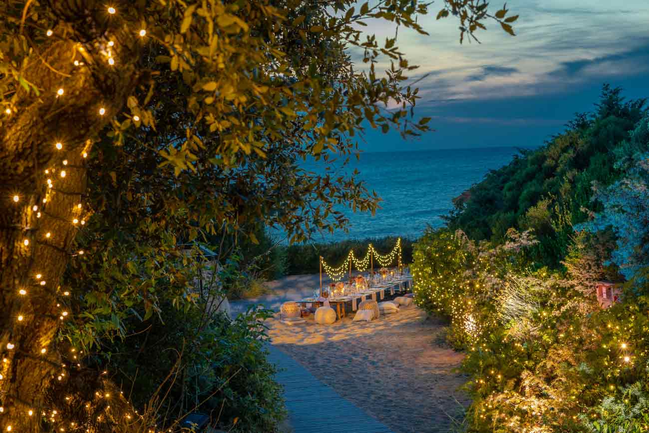 sea view wedding