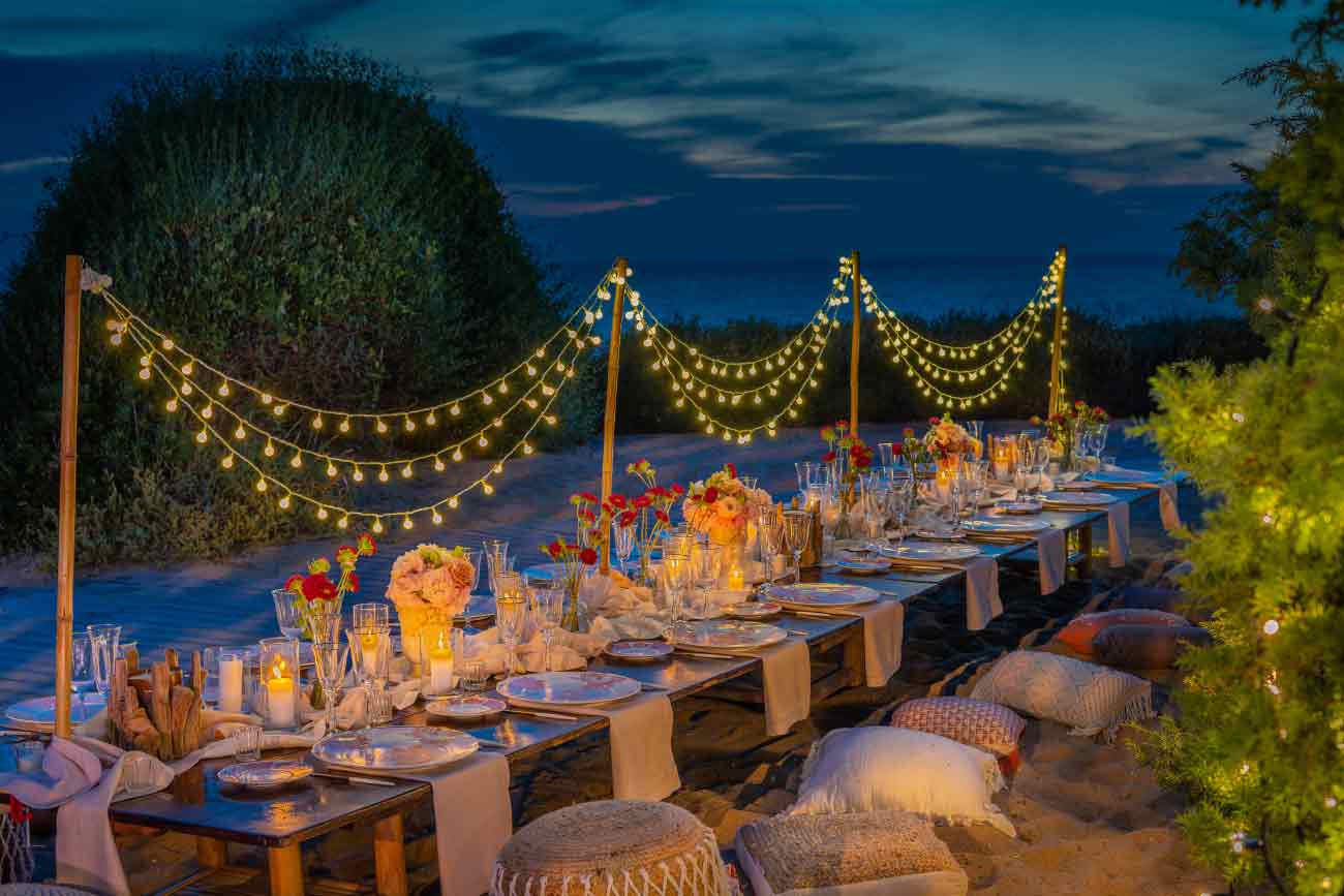 sea view wedding