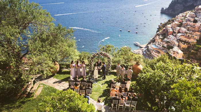 WEDDINGS IN POSITANO