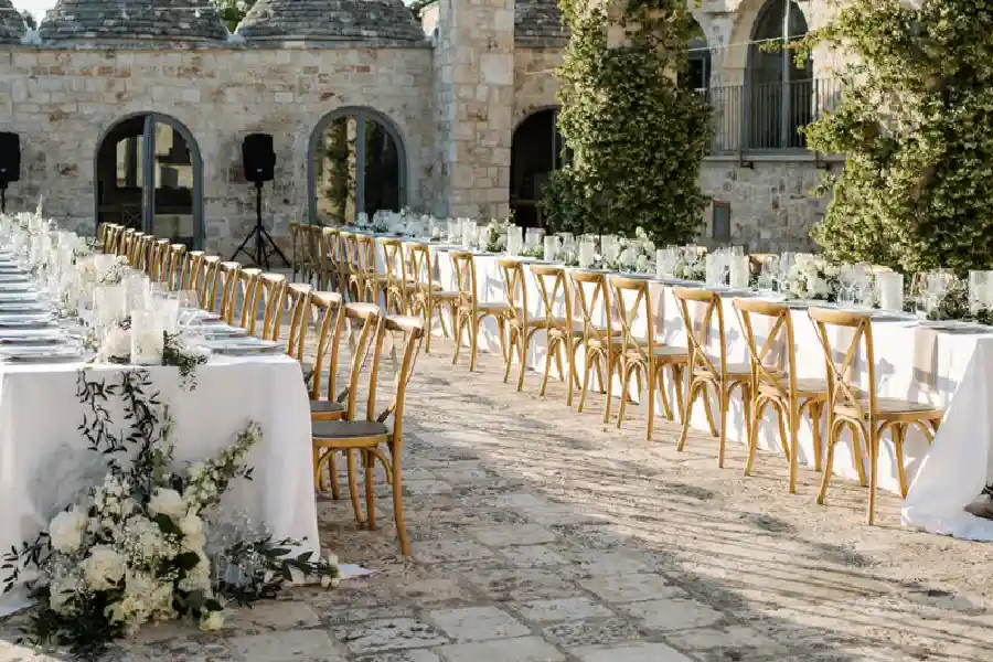 Wedding ceremony Masseria Grieco Puglia