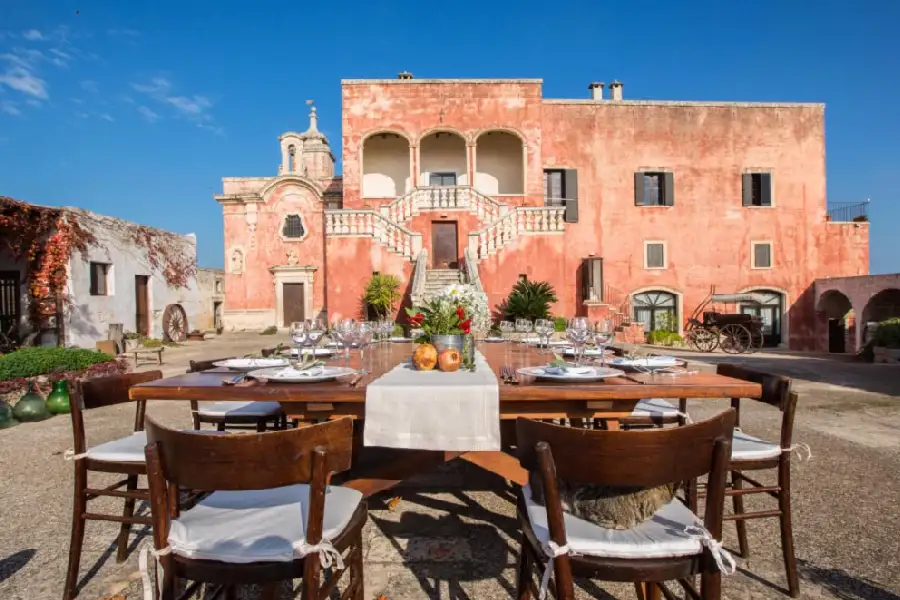 Wedding ceremony Masseria Spina Resort Puglia