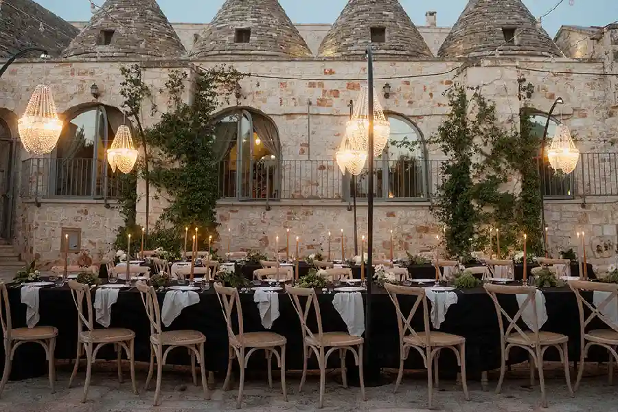 Wedding reception Masseria Grieco Ostuni