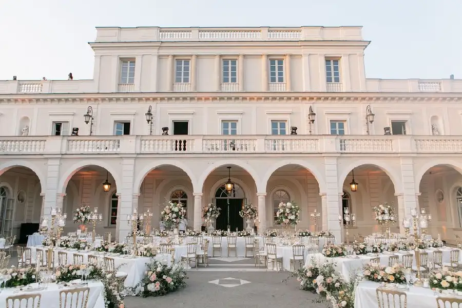 Luxury wedding at Villa Miani Rome