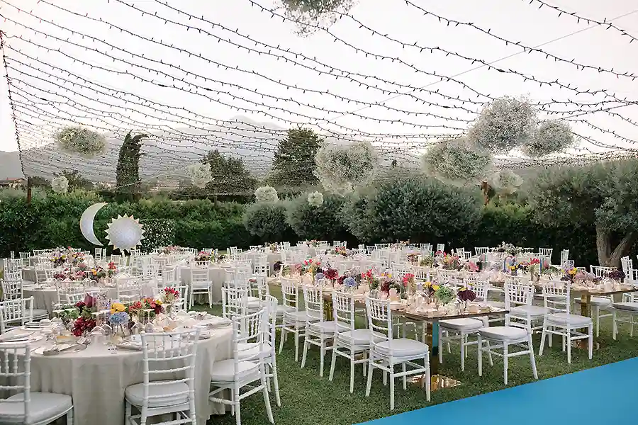 Reception Wedding in Tenuta Voscenza Sicily