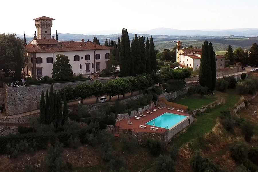 Castello-Vicchiomaggio Tuscany