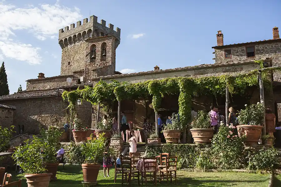 Wedding Castello di Gargonza Toscana Arezzo
