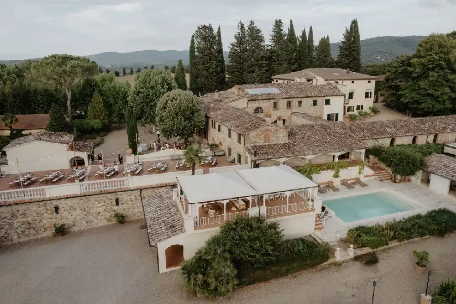 Wedding at Villa La Selva Wine Resort – Tuscany vineyards and gardens