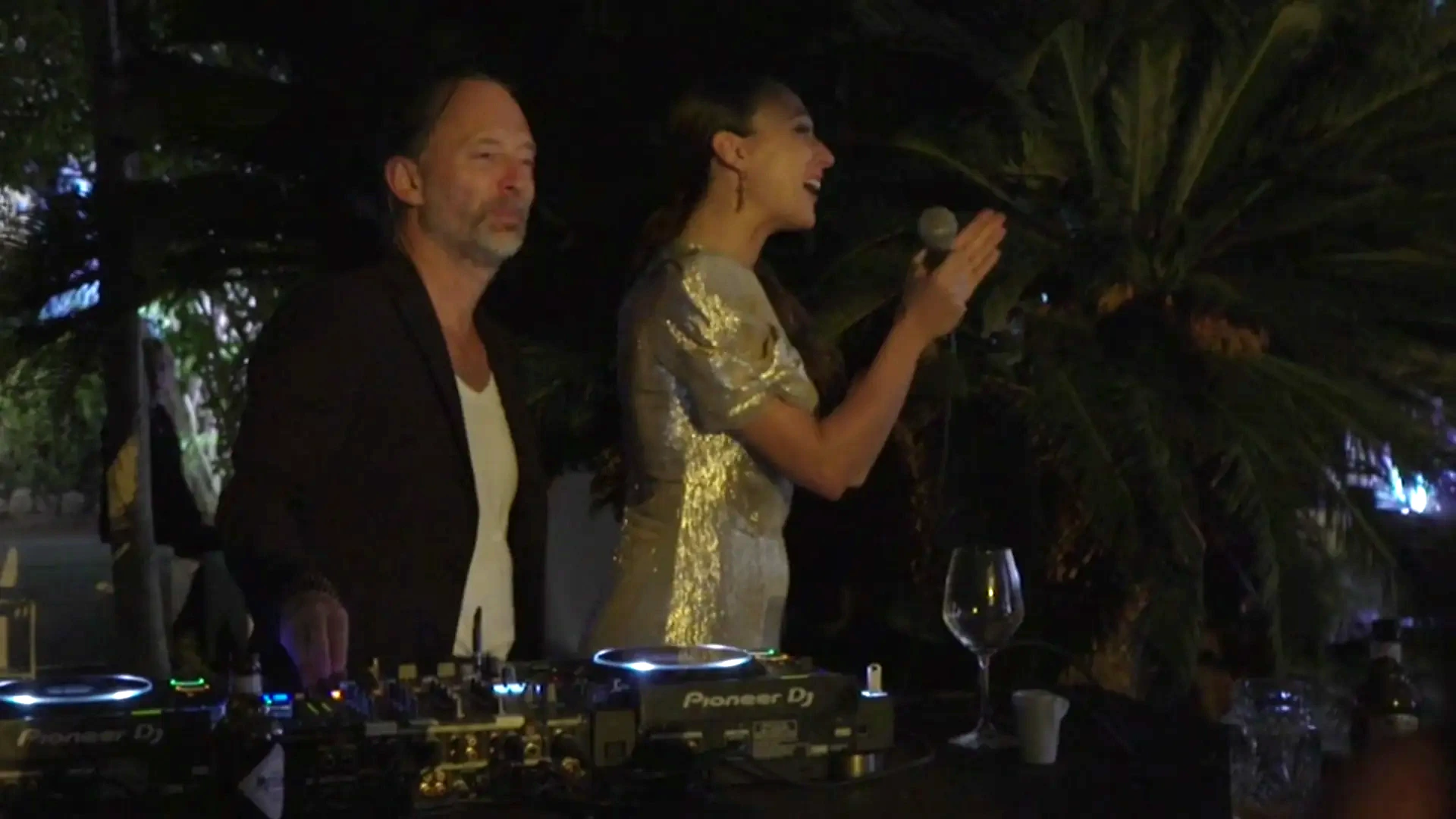 Thom Yorke & Dajana Roncione