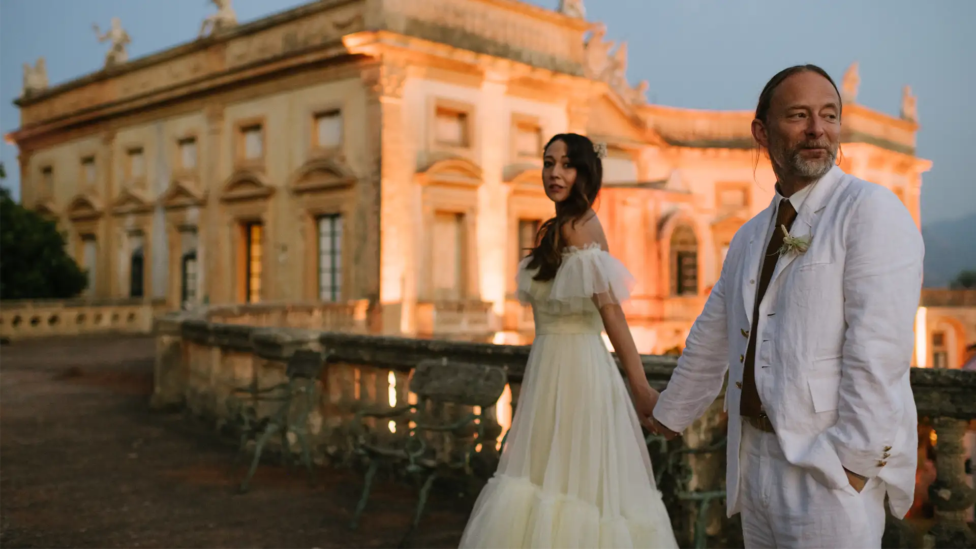 Thom Yorke & Dajana Roncione wedding